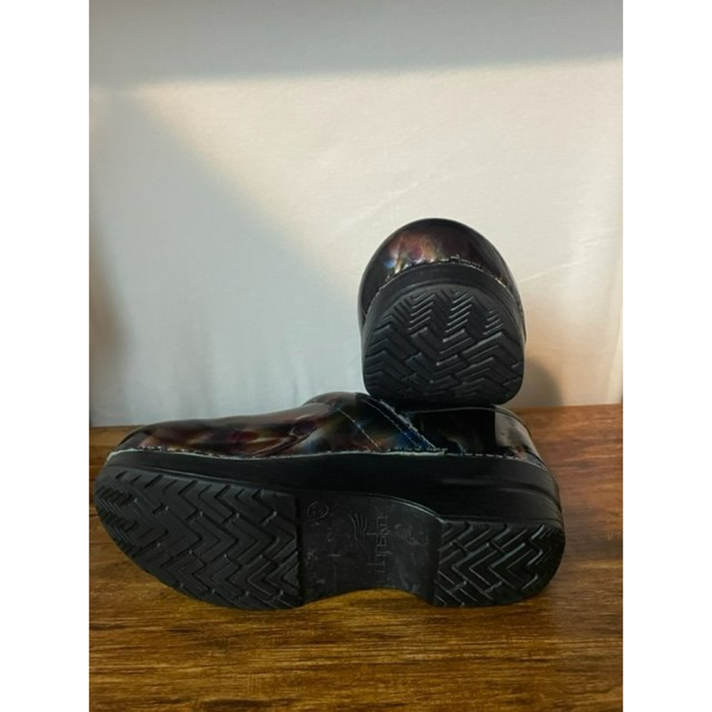 Dansko Colorful Patent Womens Shoes/Clogs Size 37… - image 2